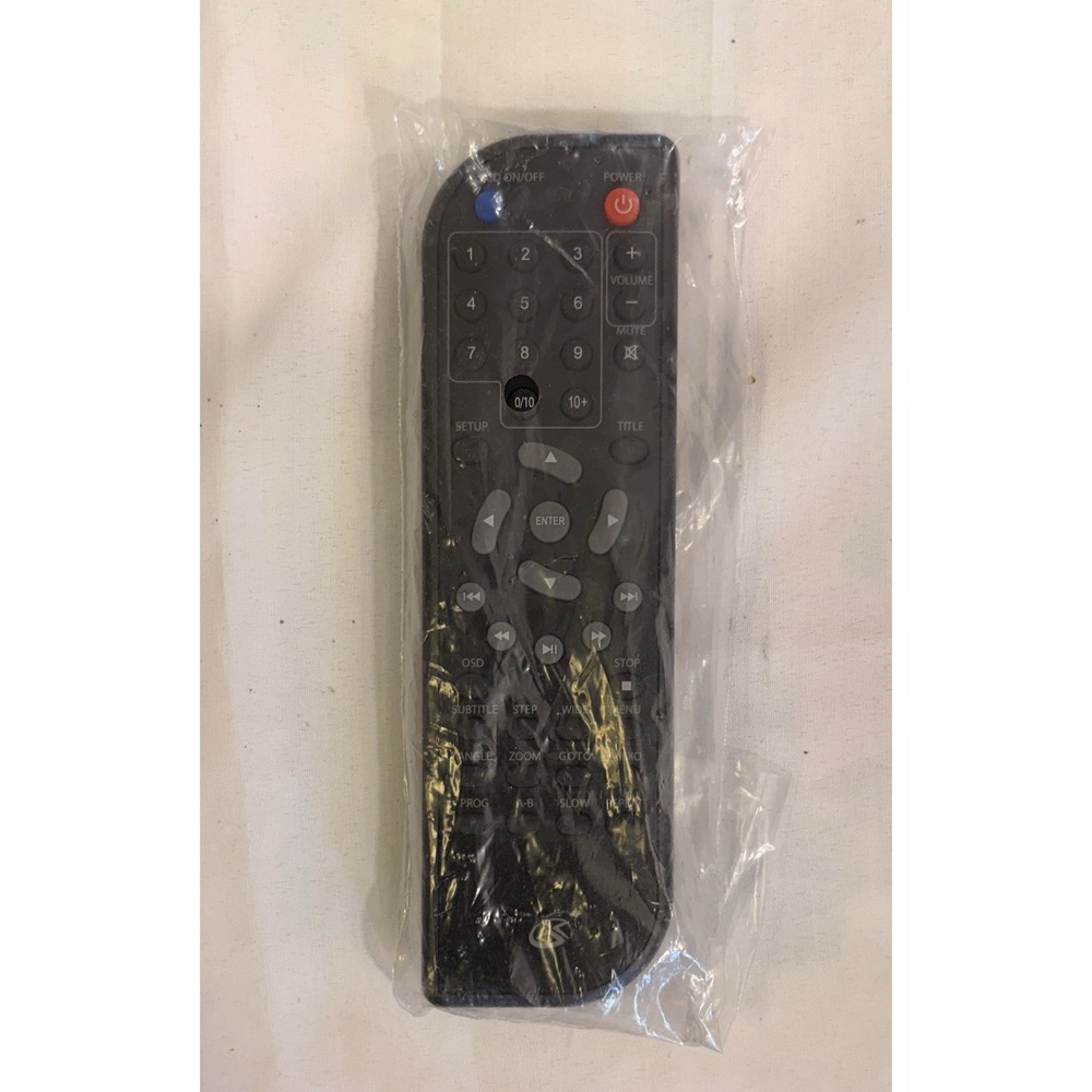 OEM Craig DVD Player Remote Control CVD401A Replacement Genuine Black